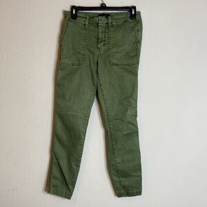 J.Crew Ladies Olive green Size 27 Crops Pants